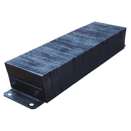 Dock Bumper, 12x6x38 In., Rubber MPN:26W589