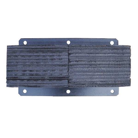 Dock Bumper, 24x6x13 In., Rubber MPN:26W596