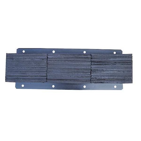 Dock Bumper, 36x6x13 In., Rubber MPN:26W598