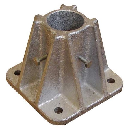 Socket Mounting Base, Single, L 5 In MPN:2HER7