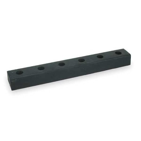Dock Bumper, 30x3x4-1/2 In., Rubber, PK2 MPN:2MYP9