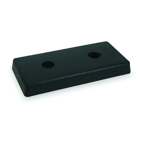 Dock Bumper, 8x2x17-1/2 In., Rubber MPN:2MYR2