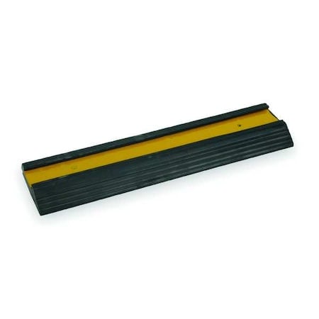 Dock Bumper, 18x1-3/8x5-1/4 In., Rubber MPN:2MYR5