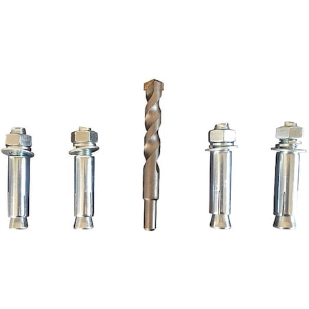 Bumper Installation Kit, 4 Bolts & 1 Bit MPN:33F680