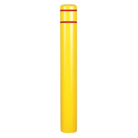 Post Sleeve, 10-7/8 In Dia., 60In H, Yellow MPN:3507R