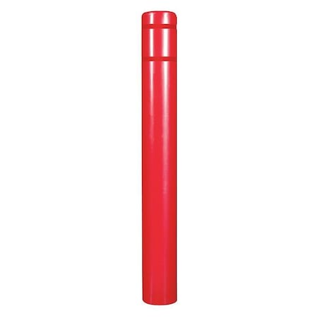 Post Sleeve, 8-7/8 In Dia., 72 In H, Red MPN:3519N