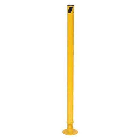 Flexible Bollard, Spring Mount, No, None MPN:4LNY5
