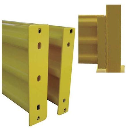 Guard Rail, 3 Ribbed Bolt on, L 104In MPN:5JEU2
