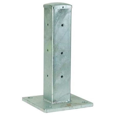 Guard Rail Post, Single High Corner, L 4In MPN:5JEX5