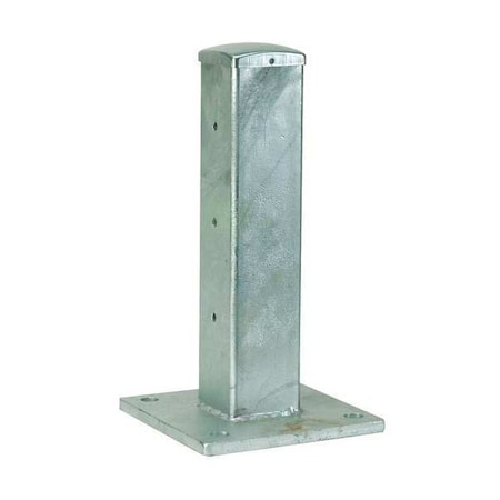 Guard Rail Post, Double High Center, L 4In MPN:5JEX8