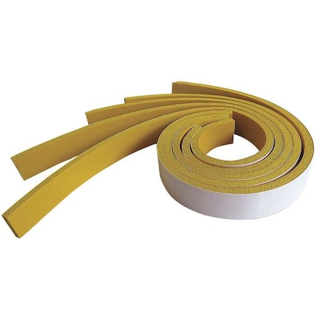 Adhesive Foam Strip, Yellow, 4 In, PK5 MPN:8ATV3