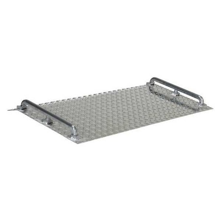 Dockplate, Aluminum, 700 lb, 18 x 36 In MPN:AMD-3618