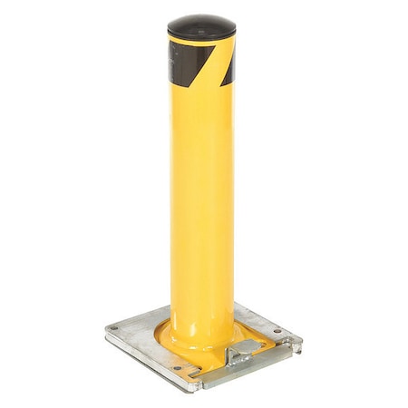 Bollard, 10-1/4 in. L, 24 in. H, 36 lb. MPN:BOL-RF-24-4.5
