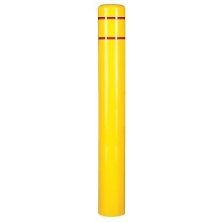 Post Sleeve, 4-1/2 In Dia., 52 In H, Yellow MPN:CL1385D
