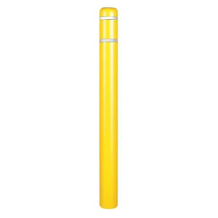 Post Sleeve, 4-1/2 In Dia., 64 In H, Yellow MPN:CL1385G