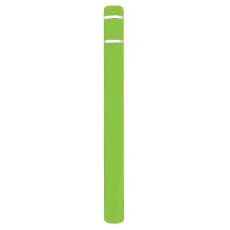 Post Sleeve, 4-1/2In Dia, 52In, Lime Green MPN:CL1385LGWT