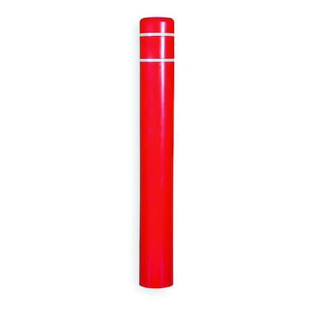 Post Sleeve, 4-1/2 In Dia., 52 In H, Red MPN:CL1385P