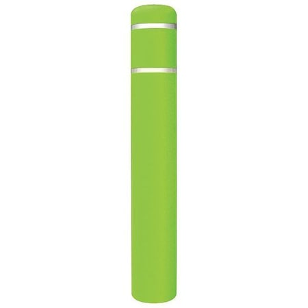 Post Sleeve, 7 In Dia., 60 In H, Lime Green MPN:CL1386L
