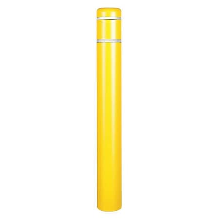 Post Sleeve, 7 In Dia., 72 In H, Yellow MPN:CL1386NN