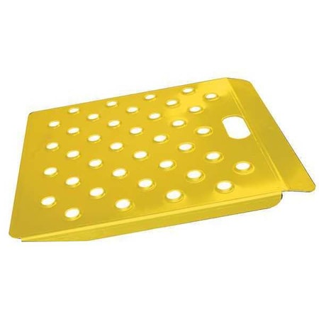 Curb Ramp, Alum., Yellow, 22 In. W, 24 In. L MPN:CRW2224-SY