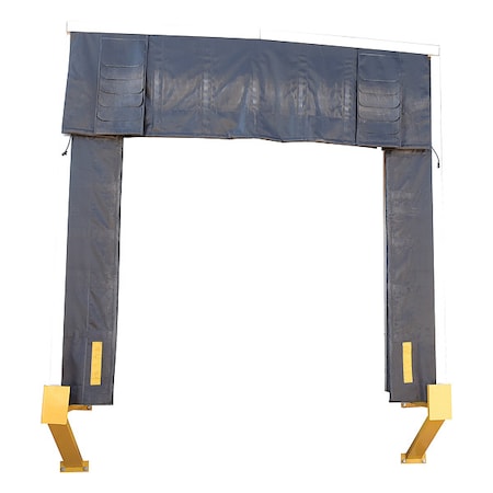 Dock Shelter, 24 In, For 10 Ft Doors MPN:D-750-24
