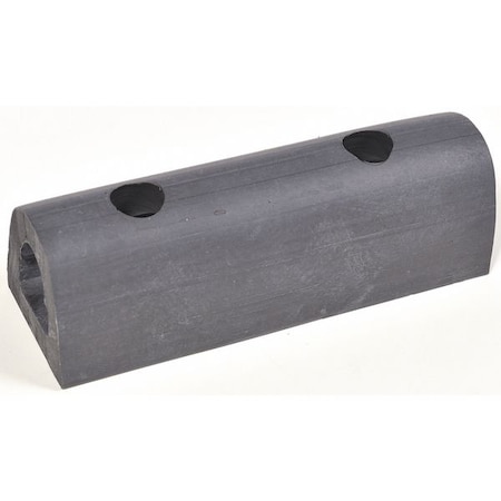 Bumper Guard, 6 x 1.88 x 2.13 In, Rubber MPN:D26U