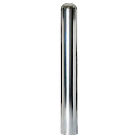 Bollard, Bolt Down, 5In Dia., 42In H, Silver MPN:GALV5-42TB