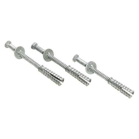 Lag Bolts, Silver, 6