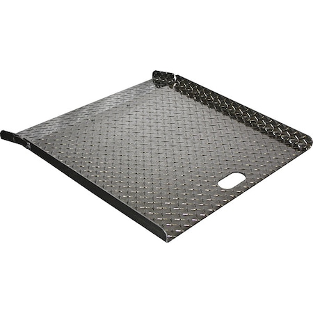 Curb Ramp, Aluminum, 26 In. W, 18 In. L MPN:LCRU2618