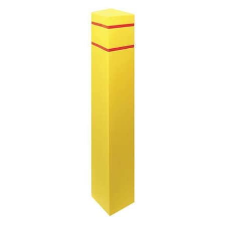 Post Sleeve, 6-1/2x6-1/2 In, 55In H, Yellow MPN:SQ655YR