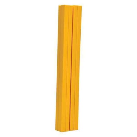 Column Protector, Yllw, 72inH, 17inW, I-Beam MPN:V-PAD-I-611-Y