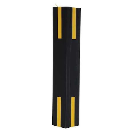 Column Protector, Blck, 72inH, 15inW, I-Beam MPN:V-PAD-I-69