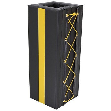 Column Protector, Blck, 36inH, 18inW, Square MPN:V-PAD-S-312