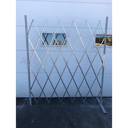 Folding Gate, Gray, 6 ft Add On Opening W MPN:XLECO 665
