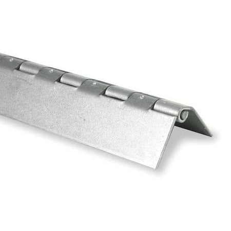 Piano Hinge, Stainless Steel, Full Surface Mounting, 3/4 in Leaf W x 48 in Leaf H MPN:1CAV3