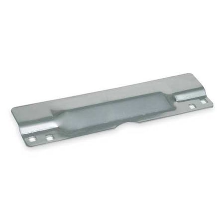 Door Latch Guard, Aluminum, Steel, 11