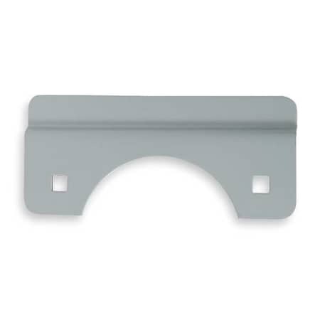 Door Latch Guard, Gray, Steel, 6