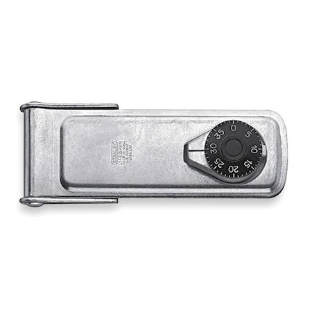 Latching Combination Lock Hasp, 6 In. L MPN:1RBP5