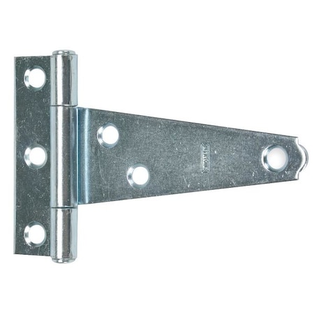 Tee Hinge, Steel, 27/32 in Leaf W x 2 1/4 in Leaf H, zinc plated MPN:1RCR8