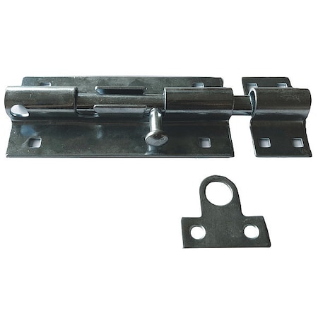 Heavy Duty Barrel Bolt, Zinc MPN:1VZV8