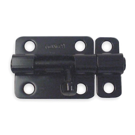 Slide Barrel Bolt, Black, 2-1/2 In MPN:1VZZ1