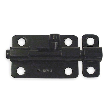 Slide Barrel Bolt, Black, 3 In MPN:1VZZ6