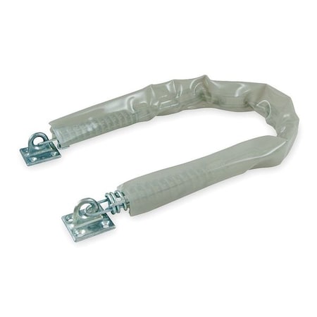 Crash Chain, 20-1/2 In L, Silver MPN:1XMK6