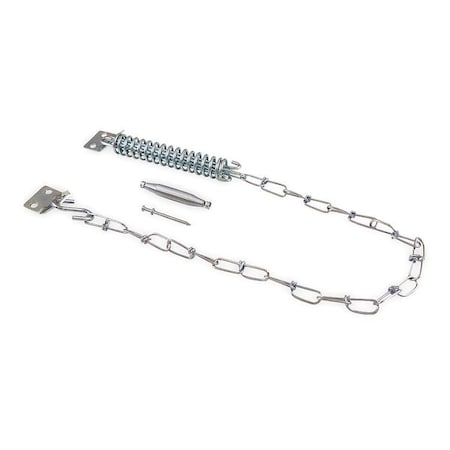 Crash Chain, 25-1/2 In L, 7/16 In W, Silver MPN:1XMP2