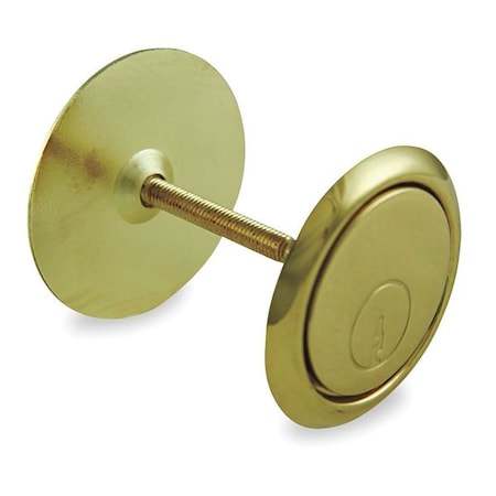 Cylinder Hole Cover Plate, Brass MPN:1XMU6