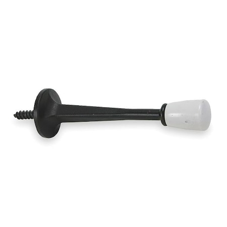 Door Stop, Rigid, Zinc, Oil Rubbed Bronze MPN:1XNL3
