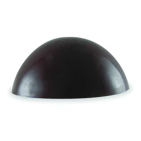 Convex Door Stop, Rubber, Brown MPN:1XNN6