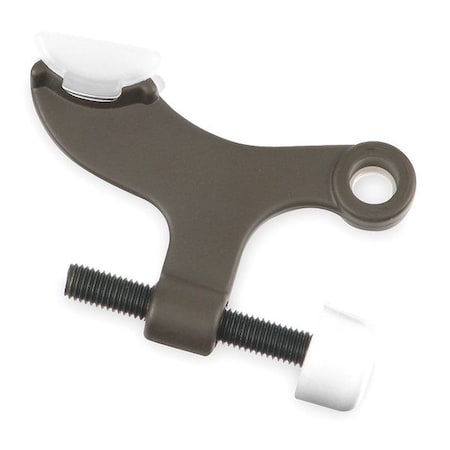 Hinge Pin Door Stop, Steel, Bronze, 2