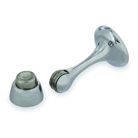 Magnetic Door Holder, Chrome, Silver, Wall MPN:1XNP7
