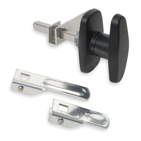 Cam Latch, Nonlocking, Black Powder Coated, Catch/Latch Material: Zinc MPN:1XNZ3